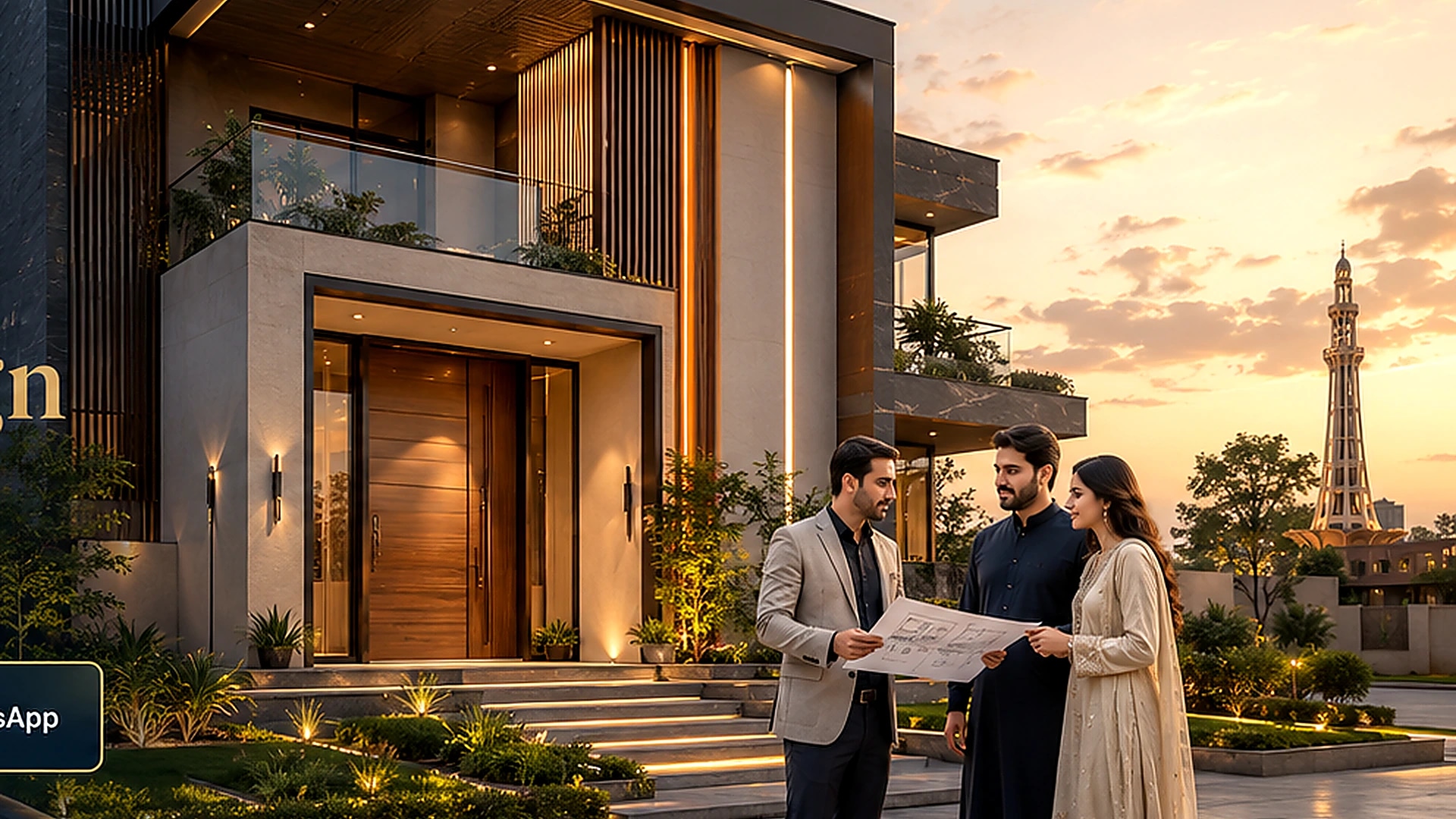 Premium modern house construction in Lahore by Desire2Home