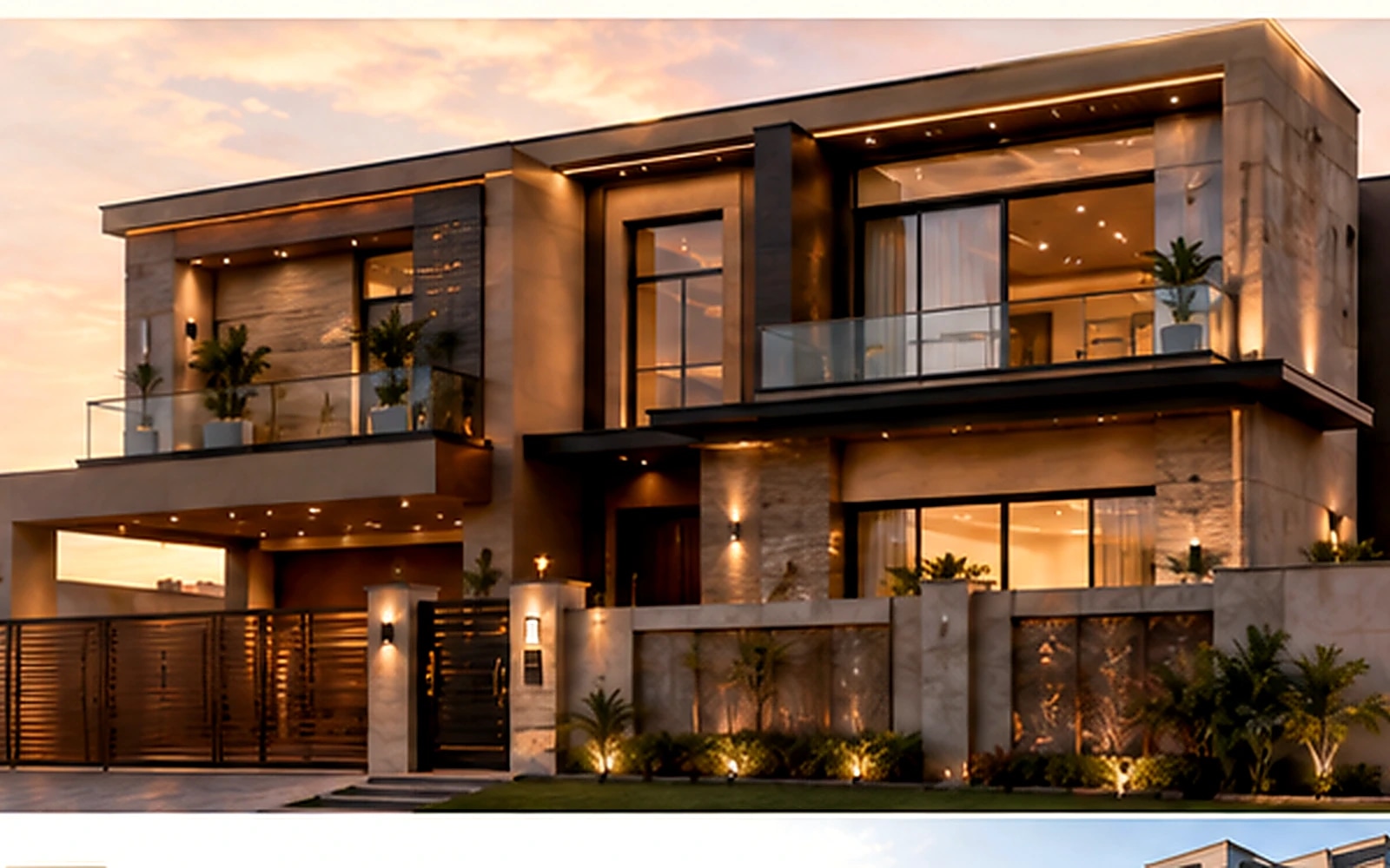Linear Luxury Villa